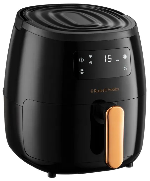 Φριτέζα αέρος Russell Hobbs SatisFry 26510-56, 1650 W, 5L, Ψηφιακή, 80-200C, Χρονόμετρο, Μαύρο