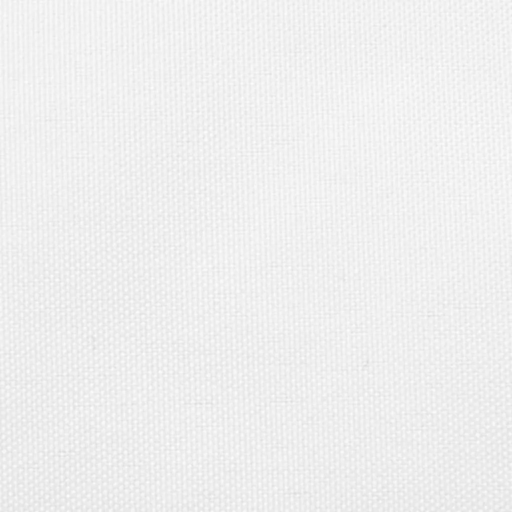 Πανί Σκίασης Τρίγωνο Λευκό 2/4 x 3 μ. από Ύφασμα Oxford - Λευκό