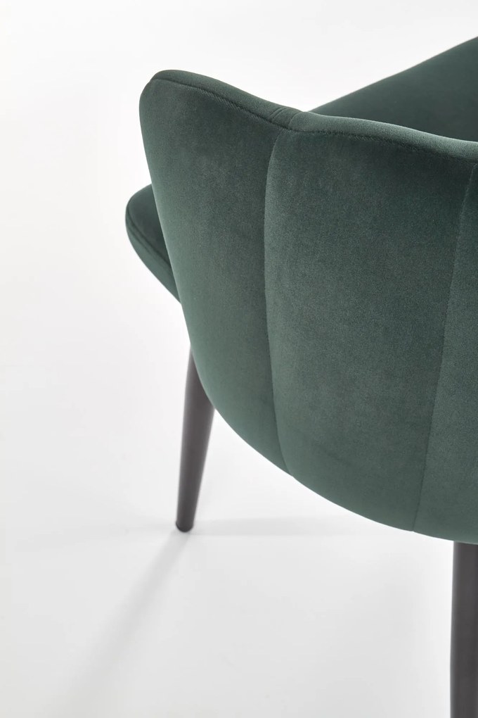 K386 chair, color: dark green DIOMMI V-CH-K/386-KR-C.ZIELONY