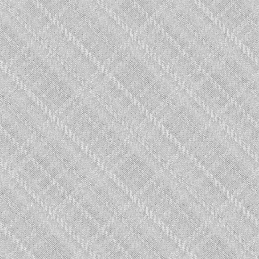 Ταπετσαρία τοίχου Wall Fabric Lattice Mirage on Herringbone Grey WF121044 53Χ1005