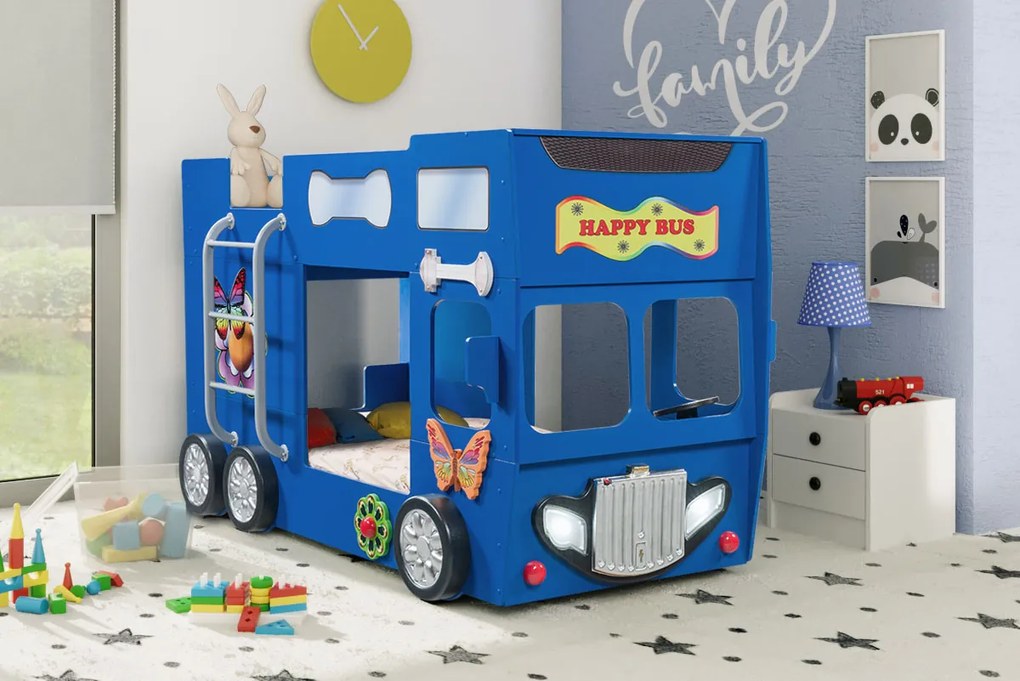 Κρεβάτι παιδικό Happy Bus-Kitrino