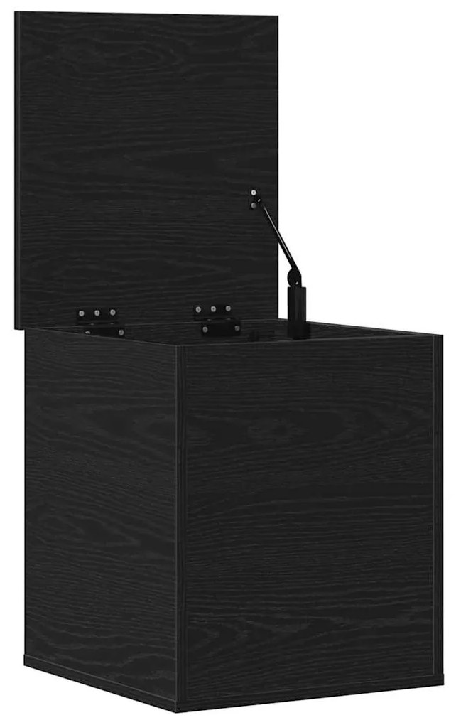 vidaXL Κουτί αποθήκευσης Μαύρη δρυς 40 x 42 x 46 cm Επεξεργασμένο ξύλο