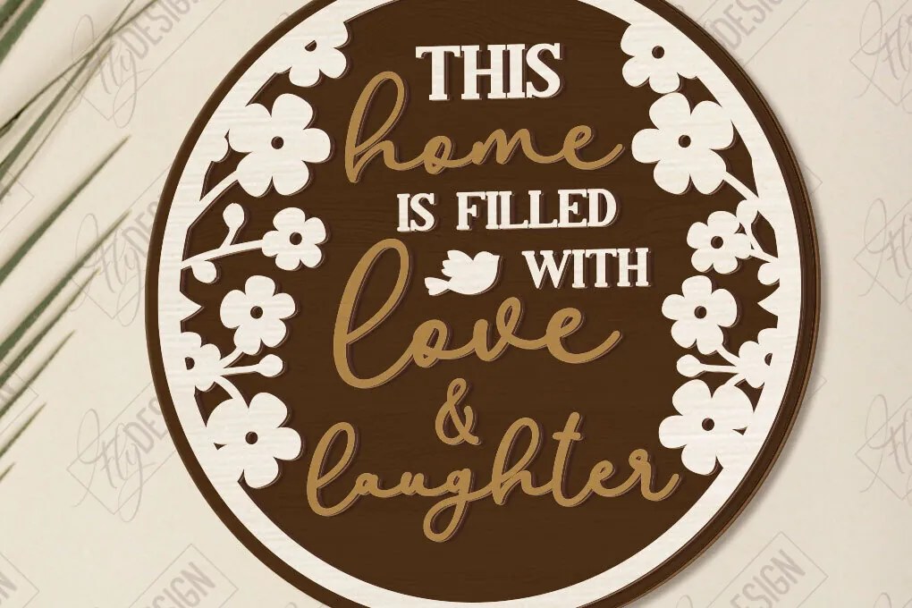 Intra απο ξύλο plywood 3mm-4mm πάχος Χριστιανικές στρογγυλές πινακίδες κοπής με λέιζερ | CNC Δίασταση 30x20 cm INTRAFABR-121899181