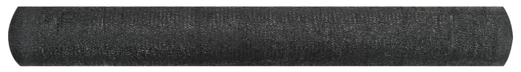 vidaXL Δίχτυ Σκίασης Μαύρο 1,8 x 25 μ. από HDPE 195 γρ./μ²