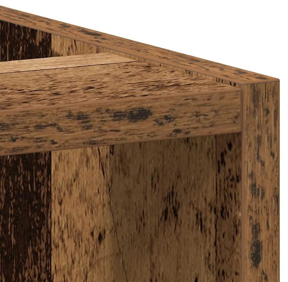 Κάτω ντουλάπι Παλιό ξύλο 40x44,5x81,5 cm Κατασκευασμένο ξύλο - Καφέ