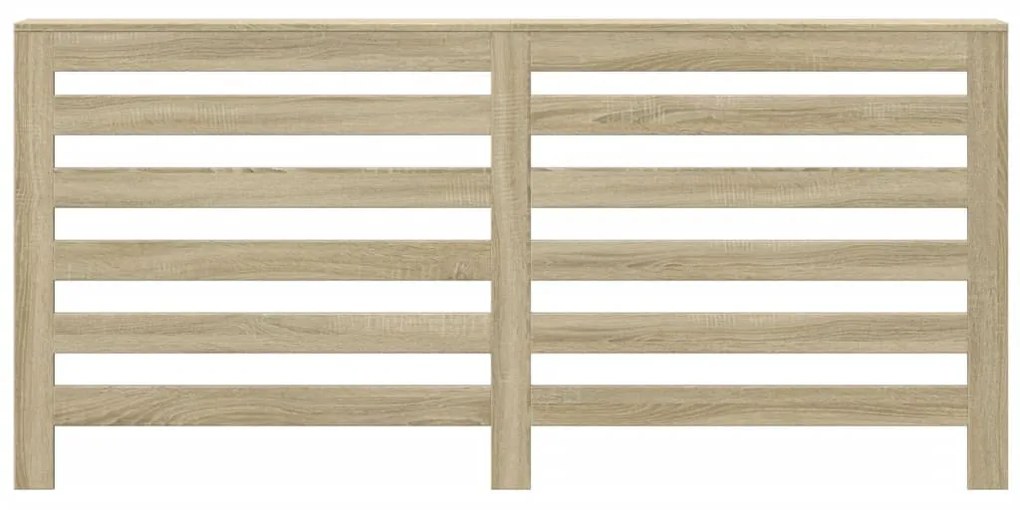 vidaXL Κάλυμμα Καλοριφέρ Sonoma Δρυς 175x20x82 εκ. Επεξεργασμένο Ξύλο