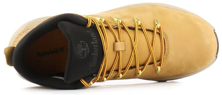 Παιδικά Μποτάκια Timberland Sprint Trekker Mid Δέρμα Νούμπουκ Wheat