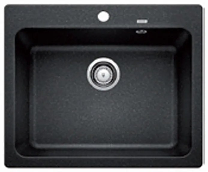 Blanco Naya 6 Anthracite SILGRANIT™ PuraDur™ Γρανιτένιος Νεροχύτης Ένθετος με 1 Γούρνα 61,5x51cm