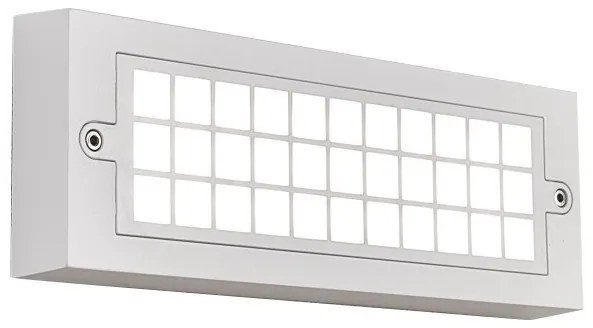 Απλίκα Φωτιστικό Τοίχου LED 6W 3000K IP65 25,5x9 Spotlight-7807-Λευκό 7807