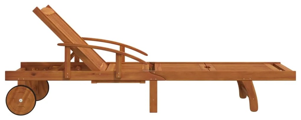 vidaXL Ξαπλώστρες 2 τεμ. από Μασίφ Ξύλο Ακακίας