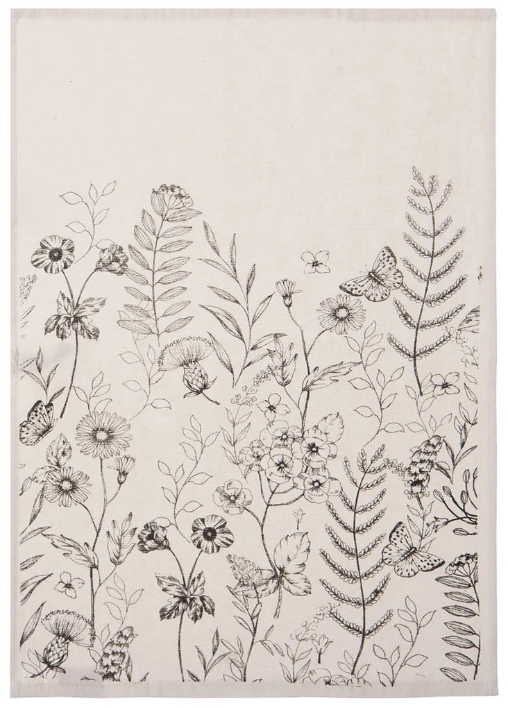 Πετσέτα Κουζίνας (40x60) Nef-Nef Homeware Spring Ecru