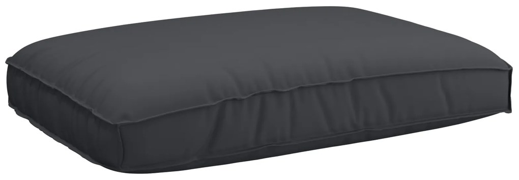 vidaXL Μαξιλάρι παλέτας για κάθισμα Μαύρο 120 x 80 x 12 cm