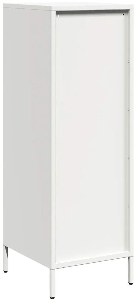 vidaXL Ντουλάπι Λευκό 39x35x103,5 εκ. από Ατσάλι
