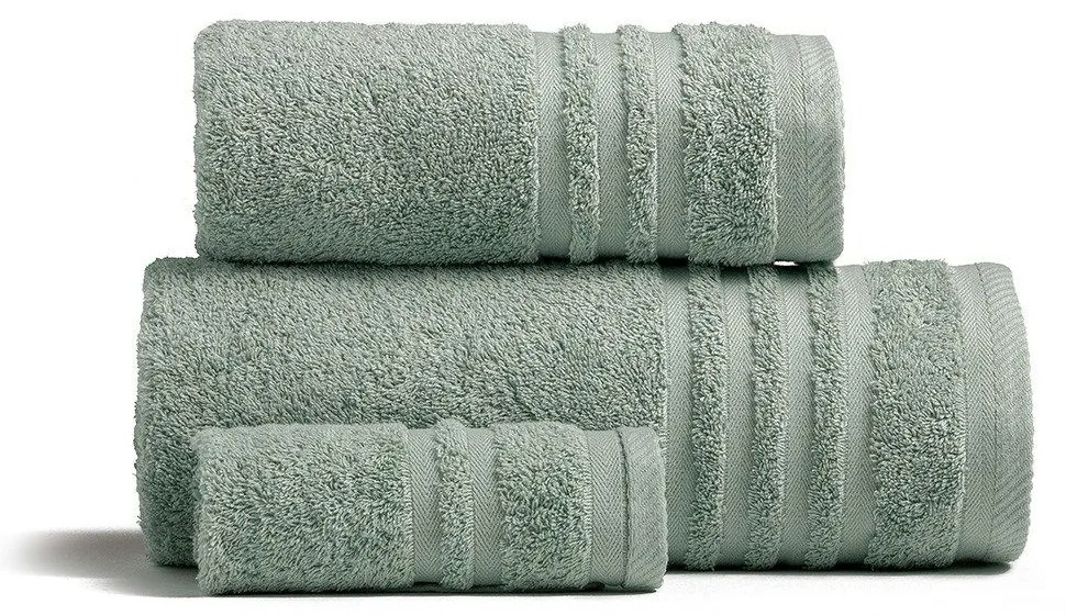 Πετσέτα Premio Dark Aqua Melinen Σώματος 80x150cm 100% Cotton Foam