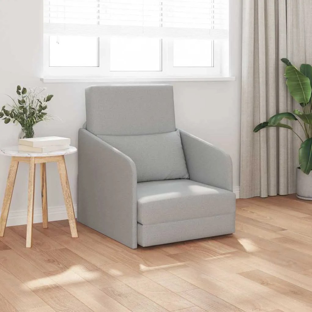vidaXL Κρεβάτι καναπές Σκίουρος Γκρί 65 x 80 x 83 εκ. ύφασμα