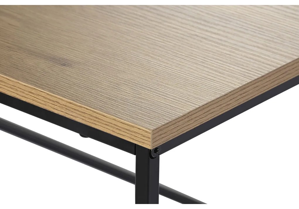 Τραπεζάκι Καφέ DKD Home Decor Μέταλλο Ξύλο MDF 110 x 60 x 44,5 cm