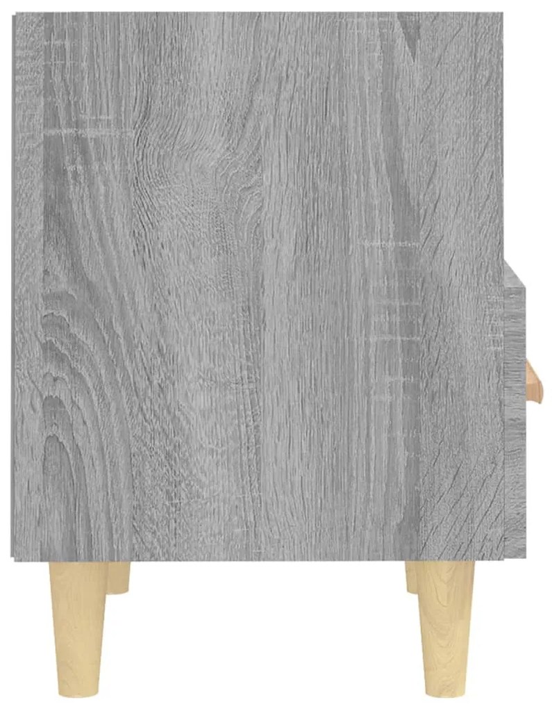 vidaXL Κομοδίνο Γκρι Sonoma 40 x 35 x 47 εκ.