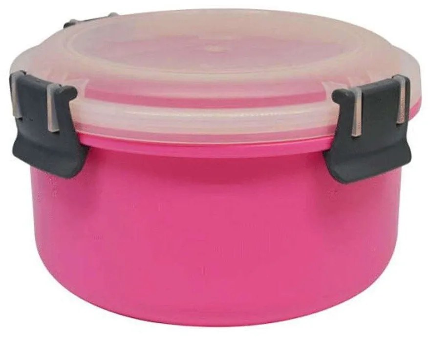 Φαγητοδοχείο Με Καπάκι Ασφαλείας 818709 880ml Fuchsia Ankor Πλαστικό