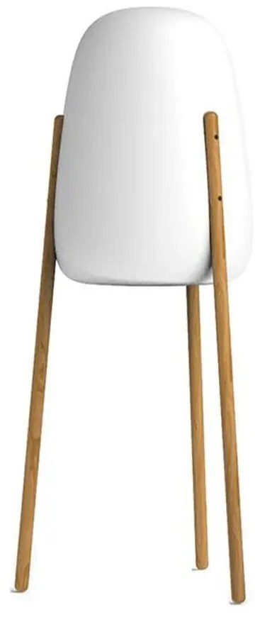 Φωτιστικό Δαπέδου Rocket 145 LUMRCK145INOUTNW Φ50,3x144,3cm 1xE27 860Lm 3000K-6500K White-Natural
