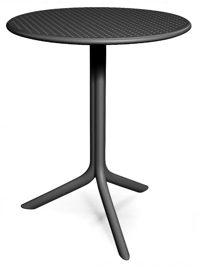 Nardi   Step R60cm * Table Anthracite  metax-01-00-2745 διάστ.60.0000 x 60.0000 x 76.5000