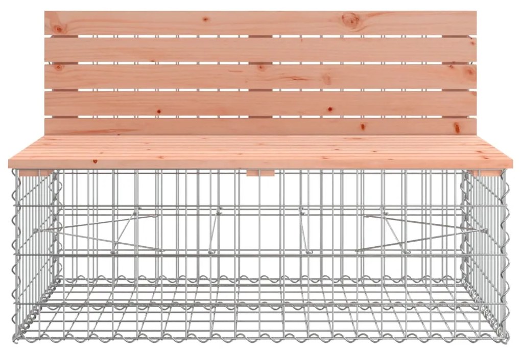 vidaXL Παγκάκι Συρματοκιβώτιο 287x71x65,5 εκ. Μασίφ Ξύλο Ψευδοτσούγκας