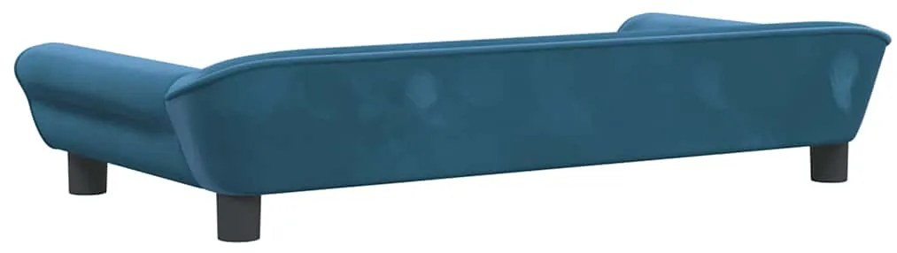 vidaXL Καναπές Παιδικός Μπλε 100 x 50 x 26 εκ. από Βελούδο