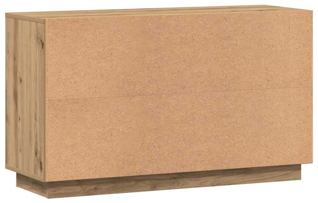 vidaXL Μπουφές Αρτισιανή Δρυς 102x35x60 εκ. από Επεξεργασμένο Ξύλο