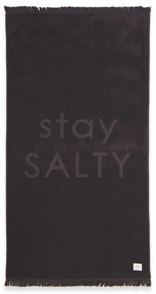 Πετσέτα Θαλάσσης (90x170) Nef-Nef Homeware Stay Salty Black