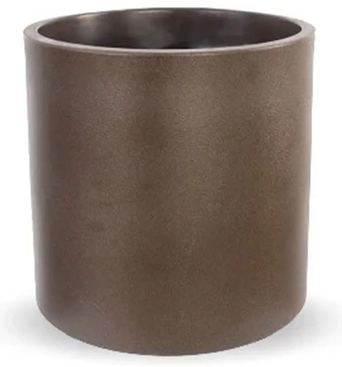 Κασπώ Hortensia 80 JDNHOR080ZXNW Φ80x80cm 343lt Bronze New Garden Πολυαιθυλένιο