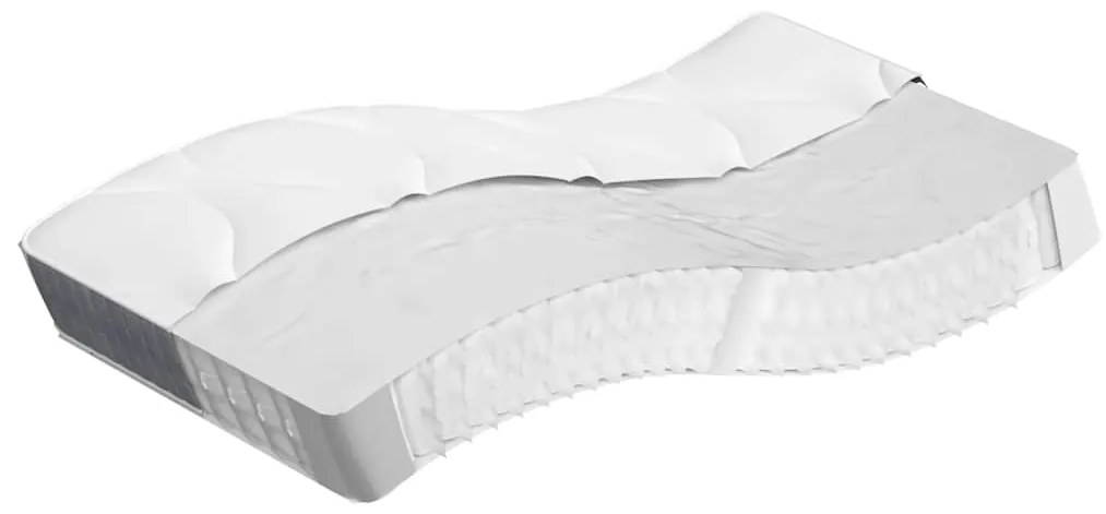 vidaXL Στρώμα με Pocket Springs για Παιδιά Μεσαία Σκληρότητα 80x160εκ.