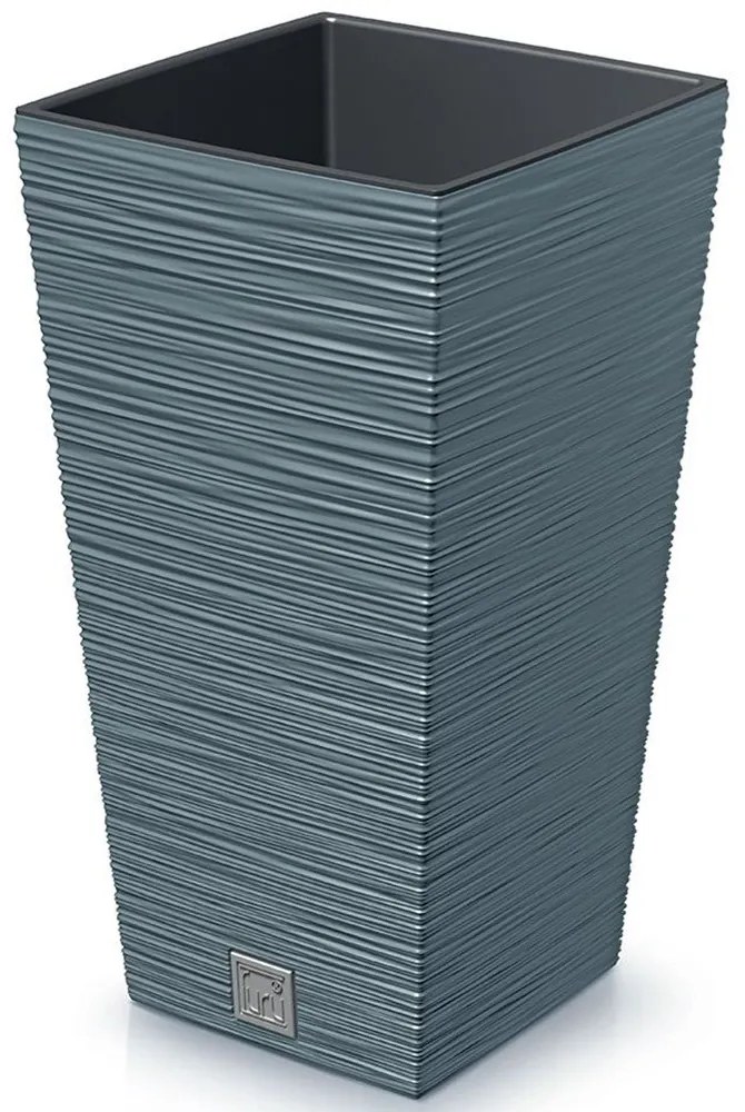 Κασπώ Furu Square 457710 30x30x55cm Blue-Black Πλαστικό