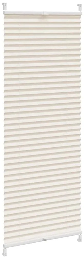 vidaXL Πλισέ ρόλερ σκίασης 50x150cm Κρεμ