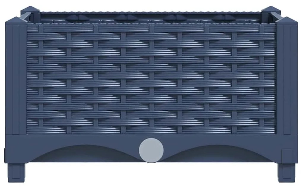 vidaXL Ζαρντινιέρα 120 x 40 x 23 εκ. από Πολυπροπυλένιο