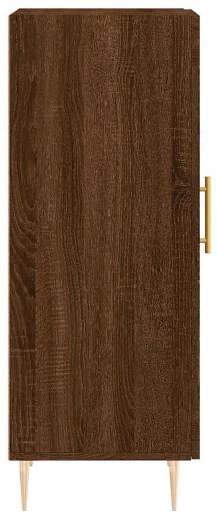 vidaXL Ντουλάπι Καφέ Δρυς 34,5 x 34 x 90 εκ. Επεξεργασμένο Ξύλο