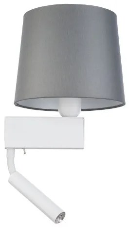 Απλίκα Φωτιστικό Τοίχου 8215 Sconce CHILLIN II G9 E27 Γκρι Nowodvorski-8215-Γκρι 8215