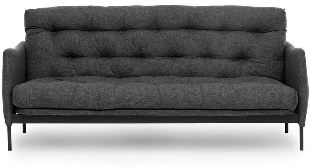 Καναπές - Κρεβάτι Τριθέσιος Renge 859FTN2852 200x82x92cm Dark Grey