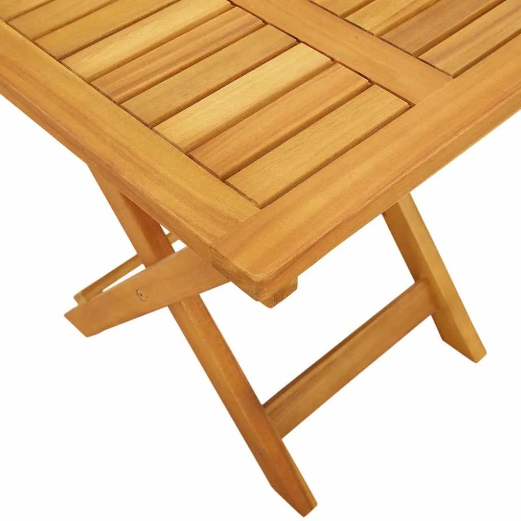 vidaXL Ξαπλώστρα 3 pcs Καφέ 40 x 40 x 40εκ Μασίφ ξύλο ακακίας