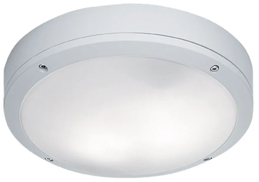 Φωτιστικό Οροφής - Πλαφονιέρα Round Leros 4049201 White Viokef Aluminium