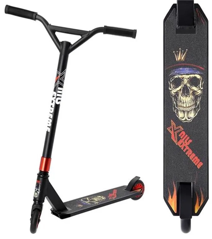 SCOOTER STUNT HS100-5 SKULL NILS EXTREME