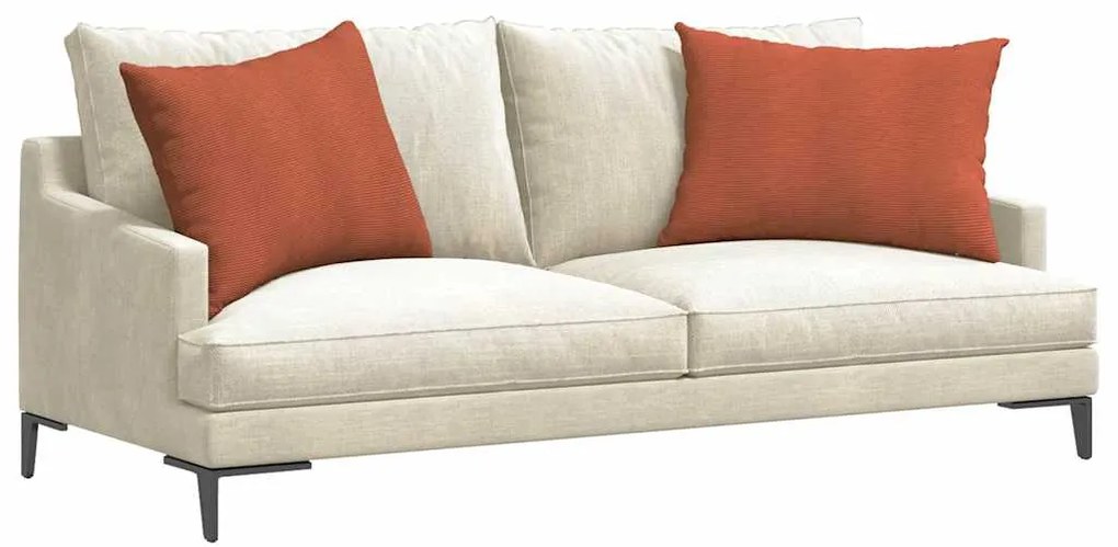 vidaXL Μαξιλάρι Καναπέ 2 pcs Κόκκινο Πορτοκαλί 70 x 50 cm