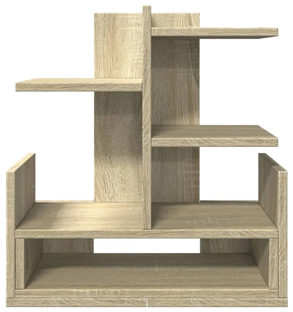 vidaXL Έπιπλο Οργάνωσης Γραφείου Sonoma Δρυς 49x20x52,5 εκ Επεξ. Ξύλο