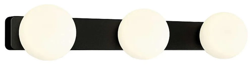 Φωτιστικό Τοίχου - Απλίκα Brazos 8056 3xG9 25W Black-White Nowodvorski Metal, Glass