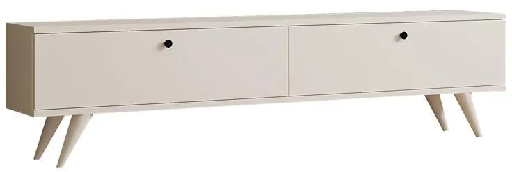 Έπιπλο τηλεόρασης Jate λευκό 160x25x40 εκ. 160x25x40 εκ.