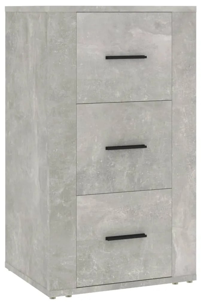 vidaXL Ντουλάπι Γκρι σκυροδέματος 40x33x70 εκ. από Επεξεργασμένο Ξύλο