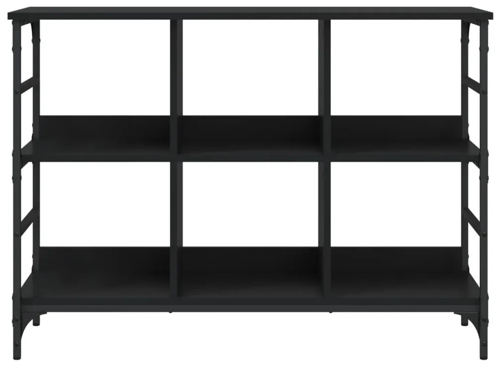 Μπουφές Μαύρος 102 x 32 x 73,5 εκ. από Επεξεργασμένο Ξύλο - Μαύρο