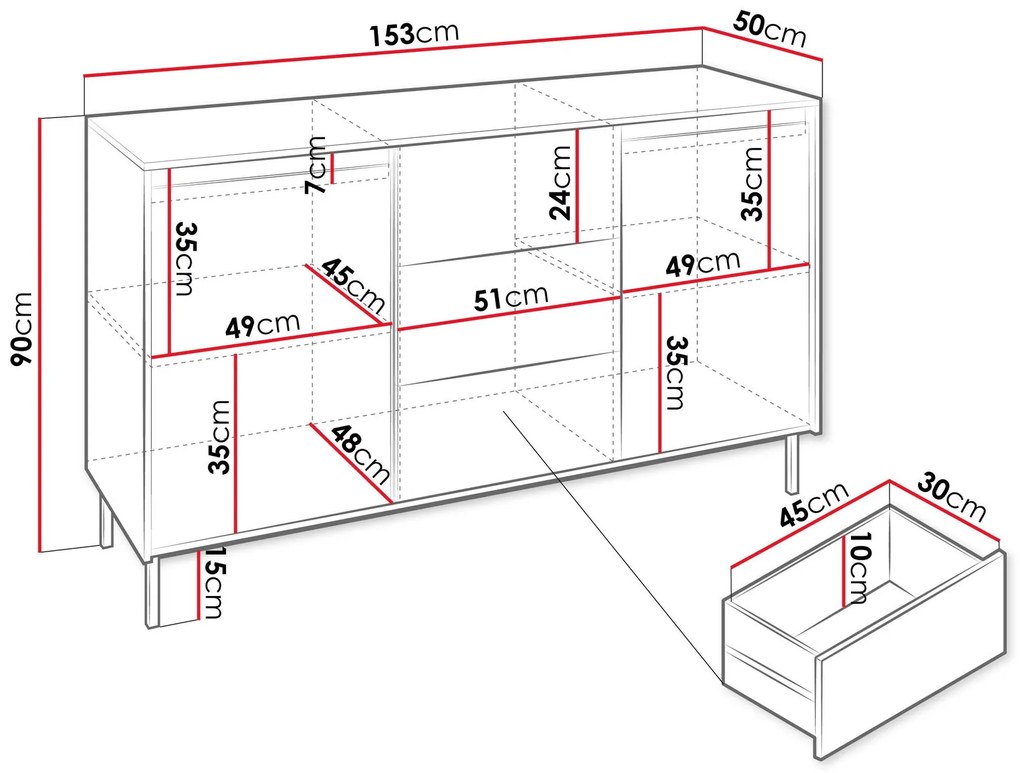 Μπουφές Mizo-Leuko