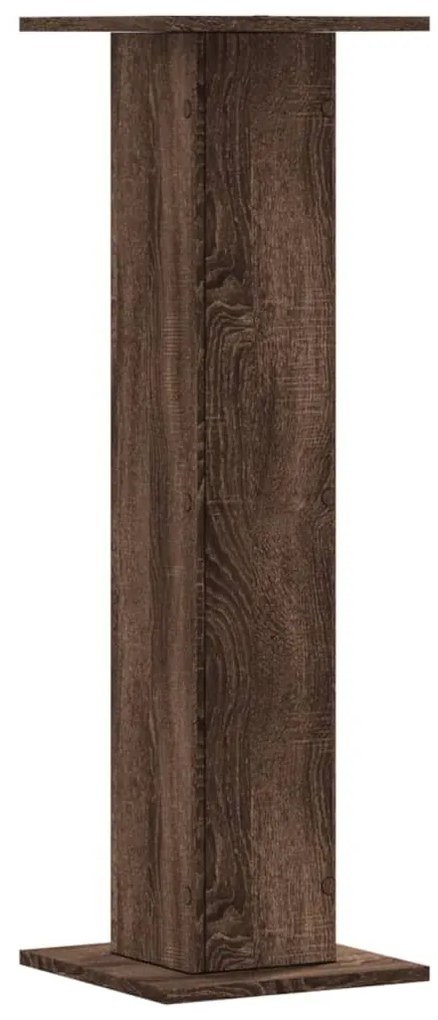 vidaXL Βάσεις Ηχείων 2 Τεμ. Καφέ Δρυς 30x30x95 εκ. Επεξεργασμένο Ξύλο