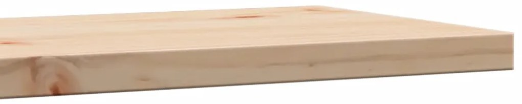 Επιφάνειες Τραπεζιού Ορθογώνιες 2 τεμ. 60x30x2,5 εκ Μασίφ Πεύκο - Καφέ