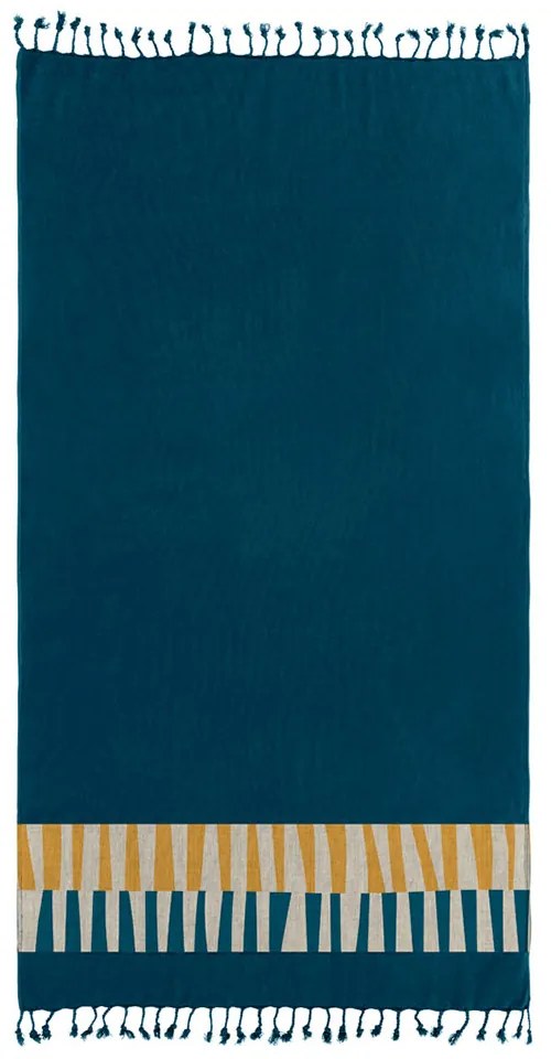 Πετσέτα Θαλάσσης - Παρεό (90x170) Guy Laroche Pestemal 23 Marine