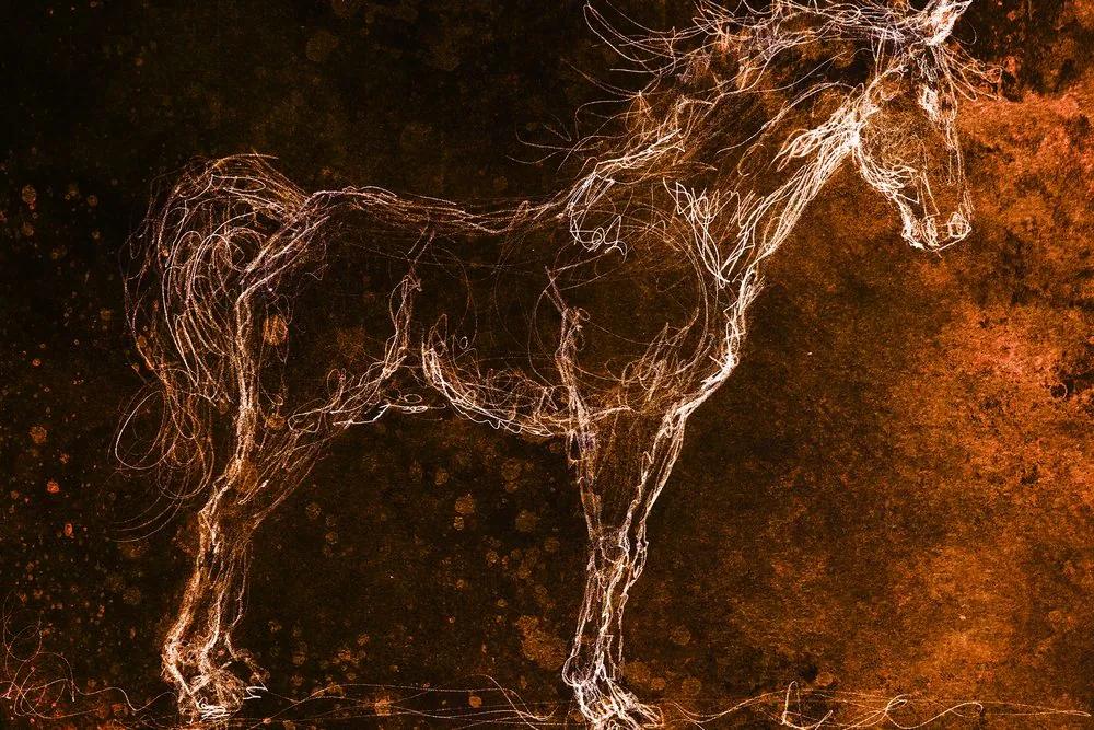 Εικόνα αφηρημένο άλογο